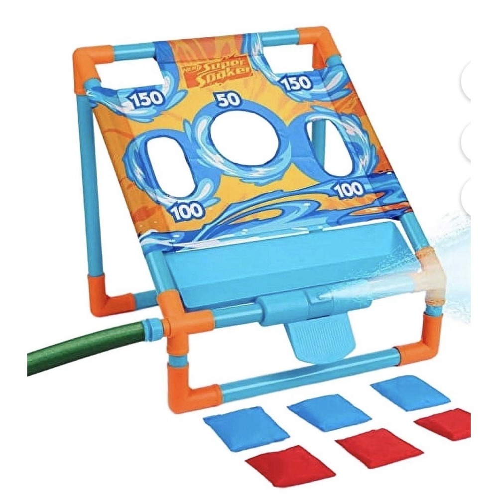 NERF SUPER SOAKER TOSS 'N' SPLASH WATER BEAN BAG TOSS New in‎ Box!!! SEALED